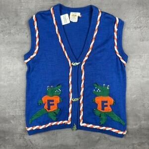 Vintage SG Morris Designs Florida Gators Sweater Vest